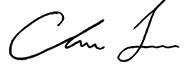 Chris Turner Signature